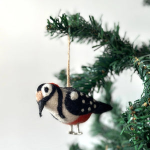 Woodpecker Ornament