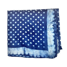 Load image into Gallery viewer, Handker Indigo Scarves