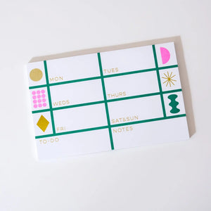 Weekly Notepad