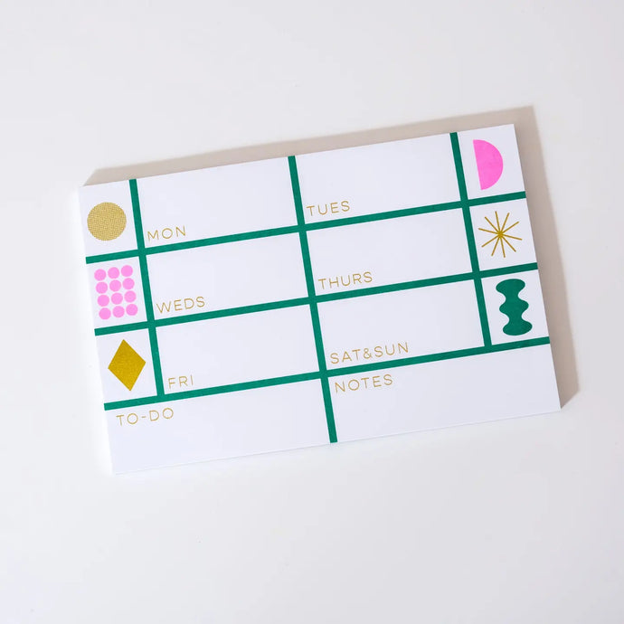 Weekly Notepad