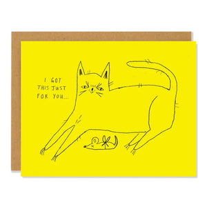 Just for You Birthday Card