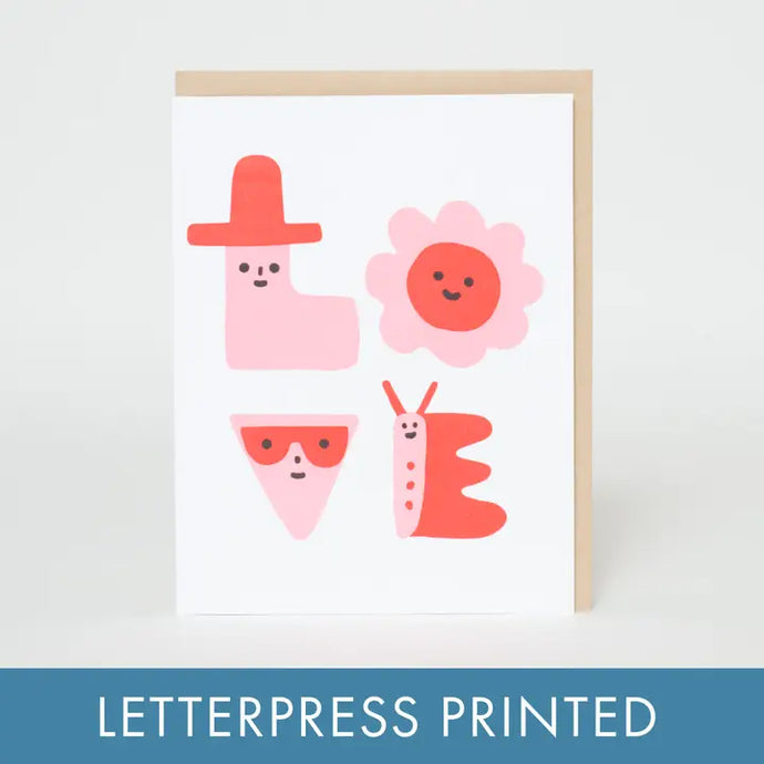 Love Characters Card