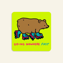 Load image into Gallery viewer, Going Nowhere Fast Sticker