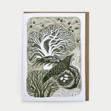 Load image into Gallery viewer, Woodland Bird Greeting Card