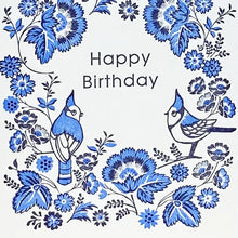 Load image into Gallery viewer, Bluejay Happy Birthday Card