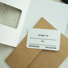 Load image into Gallery viewer, License to Vent Punch-Out Novelty Card