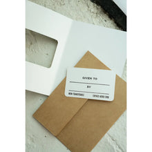 Load image into Gallery viewer, Infinite Therapy Punch-Out Novelty Card
