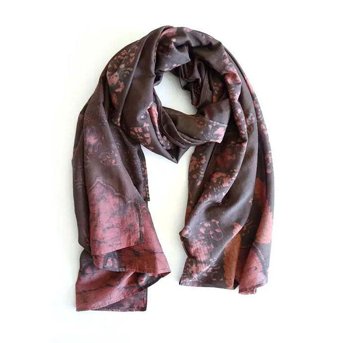 Cotton Silk Scarf - Paris