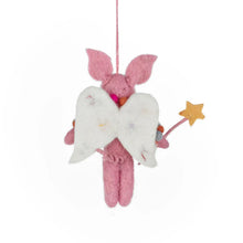 Load image into Gallery viewer, Penelope Porker Fairy Christmas Decoration