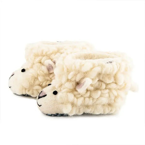 Shirley Sheep Felted Children's Slippers