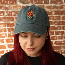 Load image into Gallery viewer, Embroidered Dad Hat - Googly Tulip