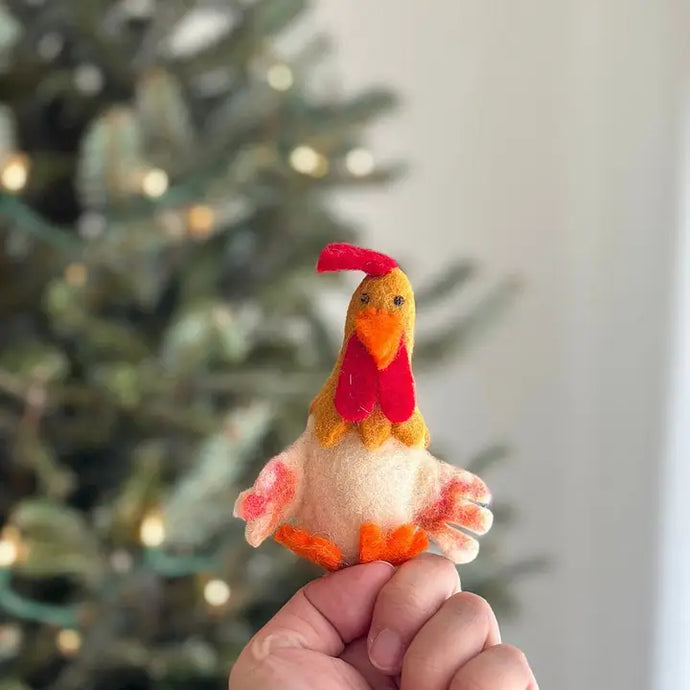 Hen Finger Puppet