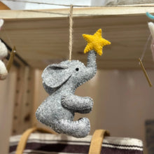 Load image into Gallery viewer, Elephant with Star Ornament
