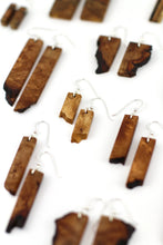 Load image into Gallery viewer, Live Edge Wooden Earrings