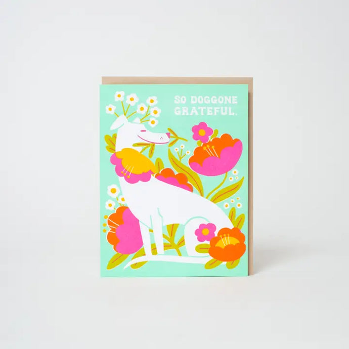 Doggone Grateful Card