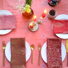Load image into Gallery viewer, Blaze Mix Organic Cotton Napkins  - Set of 4