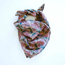 Load image into Gallery viewer, Cotton Silk Bandana - Emerald