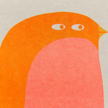 Load image into Gallery viewer, Bird Riso Card