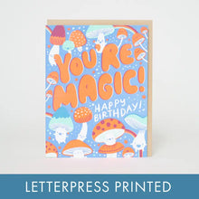 Load image into Gallery viewer, Birthday Magic Mushroom Card