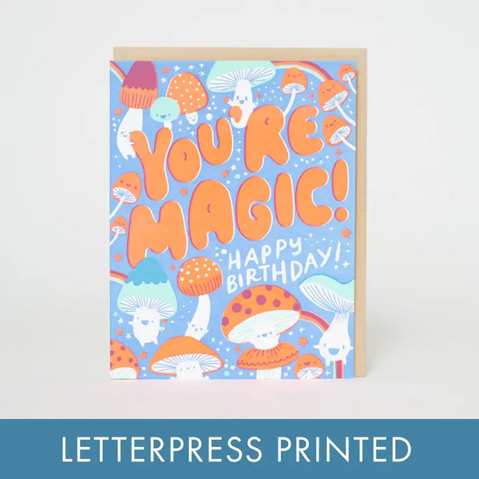 Birthday Magic Mushroom Card