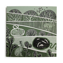 Load image into Gallery viewer, Sleeping Fox Greeting Card