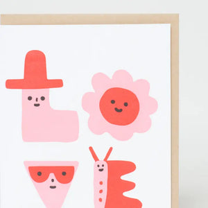 Love Characters Card