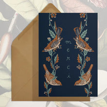 Load image into Gallery viewer, Merci Finches Card