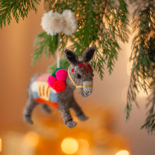 Load image into Gallery viewer, Donkey Christmas Decoration