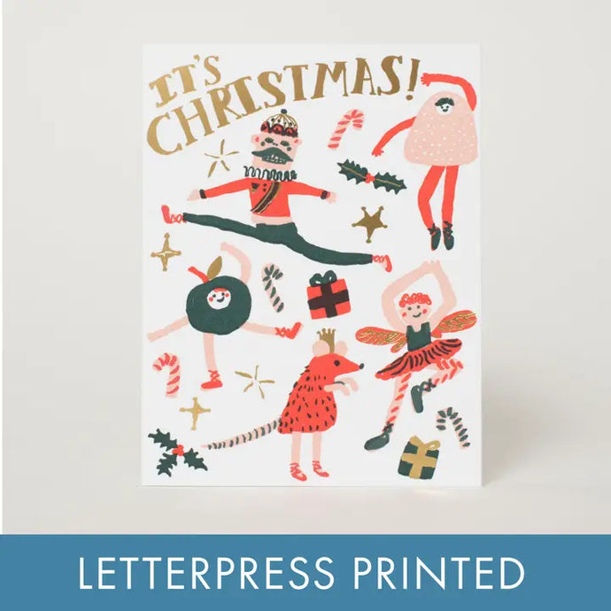 It's Christmas Ballet Card