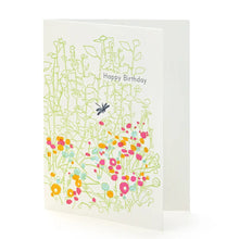 Load image into Gallery viewer, Garden Happy Birthday Card