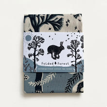 Load image into Gallery viewer, Folded Forest Tea Towels
