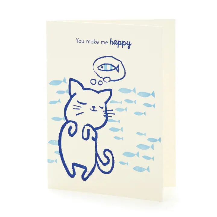 Happy Cat Card