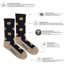 Load image into Gallery viewer, Men's Bear Merino Wool Socks