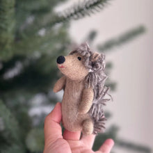 Load image into Gallery viewer, Hedgehog Finger Puppet