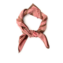 Load image into Gallery viewer, Cotton Satin Bandana - Lily Pond
