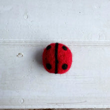 Load image into Gallery viewer, Felted Ladybug