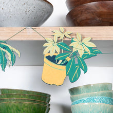 Load image into Gallery viewer, Houseplants Sewn Garland
