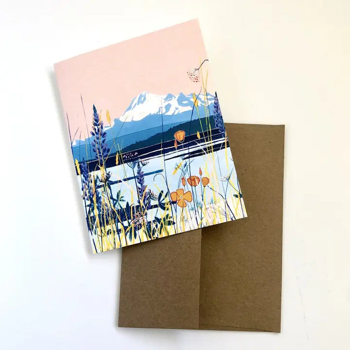 Wildflower Mountain Card