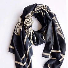 Load image into Gallery viewer, Cotton Silk Scarf - Jungle