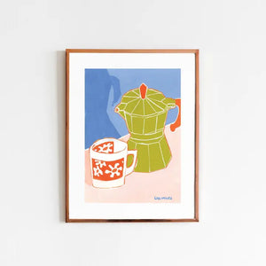Coffee Pot Artwork Print