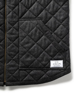 The Quilted Wool Vest