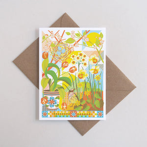 April Greeting Card