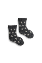 Load image into Gallery viewer, Wool Cashmere Crew Baby Socks - Classic Dot