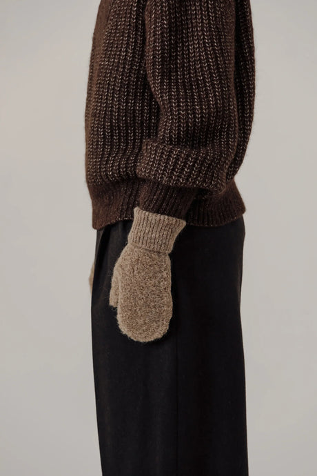 Alpaca Boucle Mittens