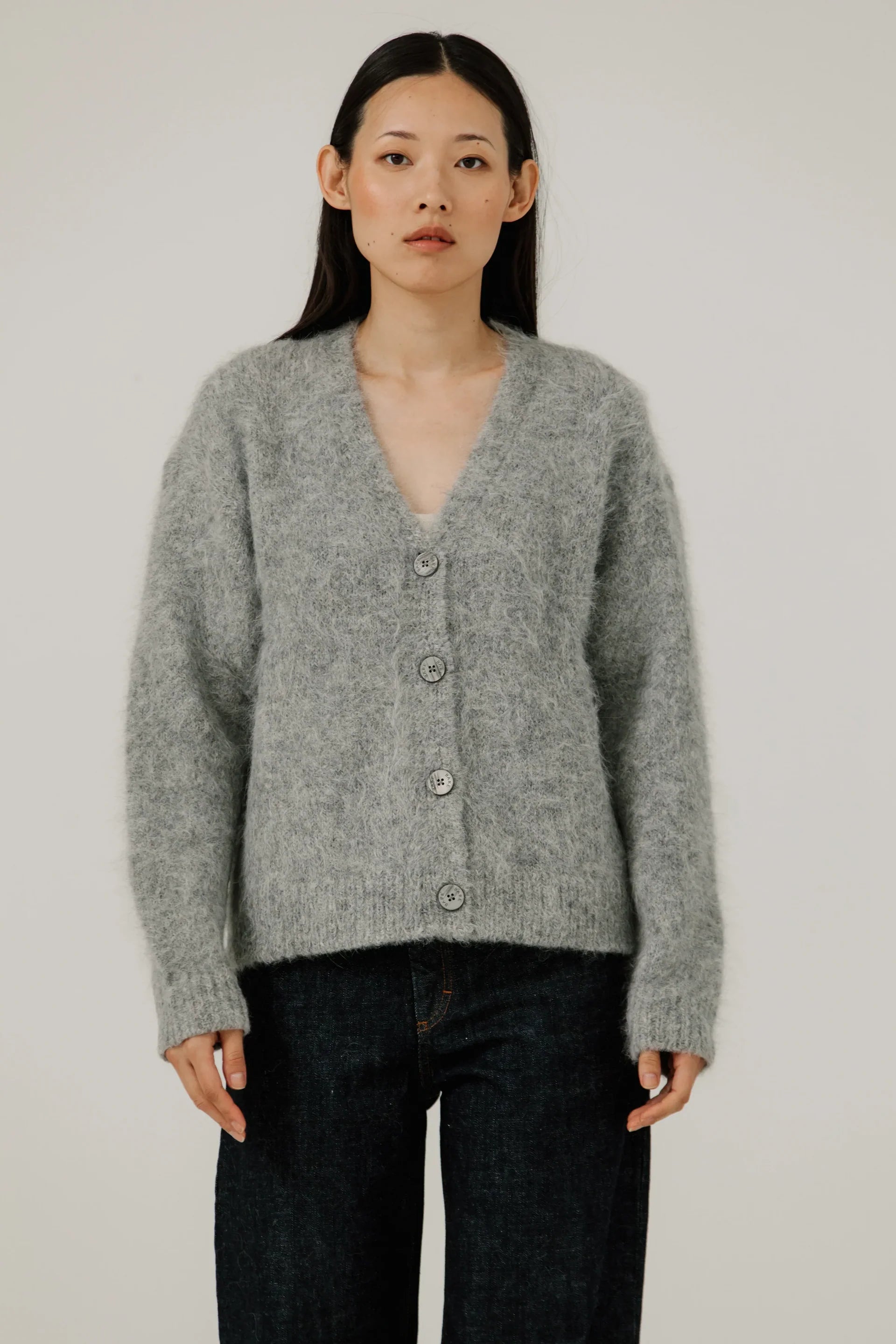 NUMBER NINE ALPACA KNIT BIG CARDIGANサイズ3 NUMBER NINE ALPACA KNIT BIG CARDIGANサイズ3