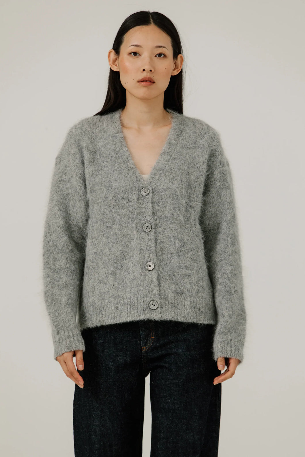Suri Alpaca Cardigan
