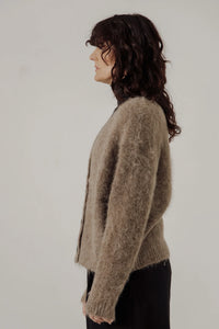 Suri Alpaca Cardigan