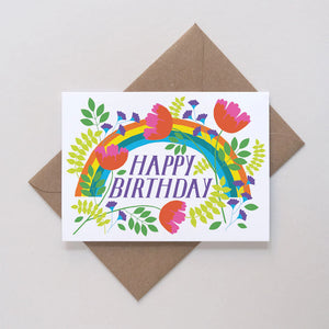 Birthday Blooms Greeting Card