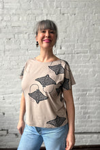 Load image into Gallery viewer, Boatneck Tee - Fawn Eagle Ray