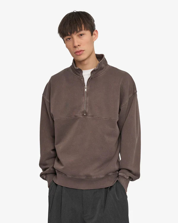 Unisex Organic Quarter Zip – Zinnia Textiles Nelson